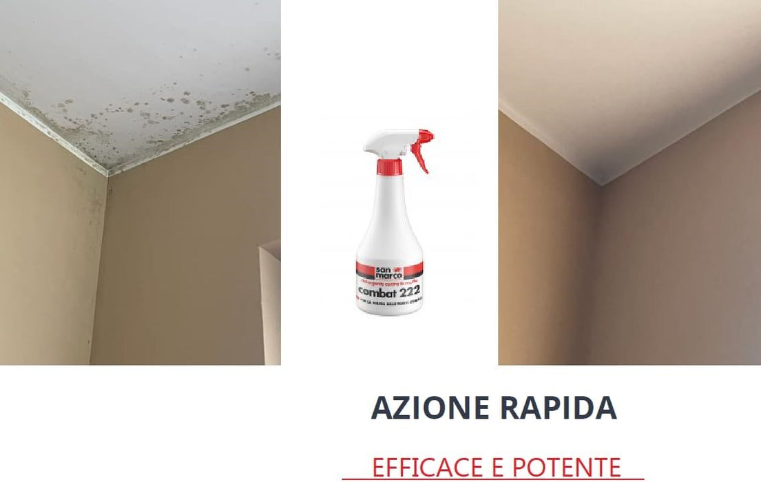 San Marco Combat 222 detergente antimuffa 5 lt