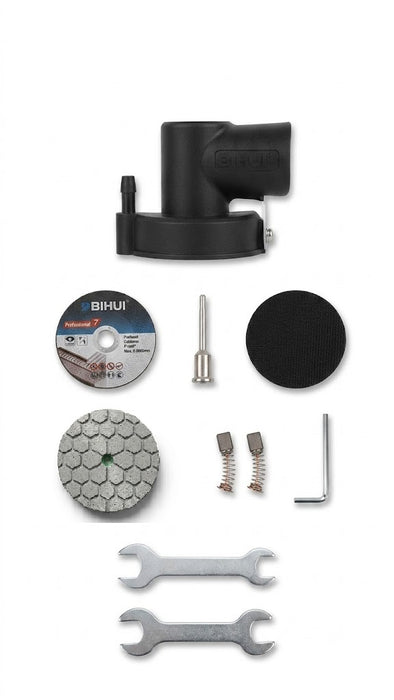 Bihui AGMN100 - Mini Smerigliatrice Angolare 100W 6 Velocità - Disco ø 50 mm