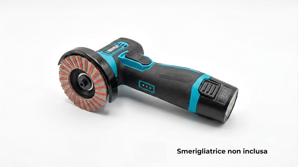 Montolit MIDIFLEXIMONT-GG – Disco Lamellare Diamantato Gr.60 Ø76mm per Mini Smerigliatrice