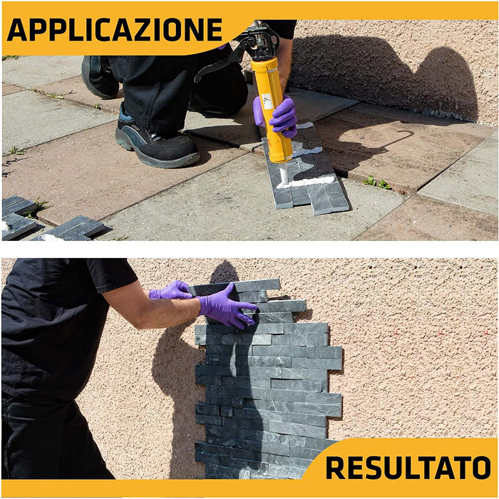 Sika - Sikaflex 11 FC Purform Grigio, Adesivo sigillante poliuretanico ml. 300