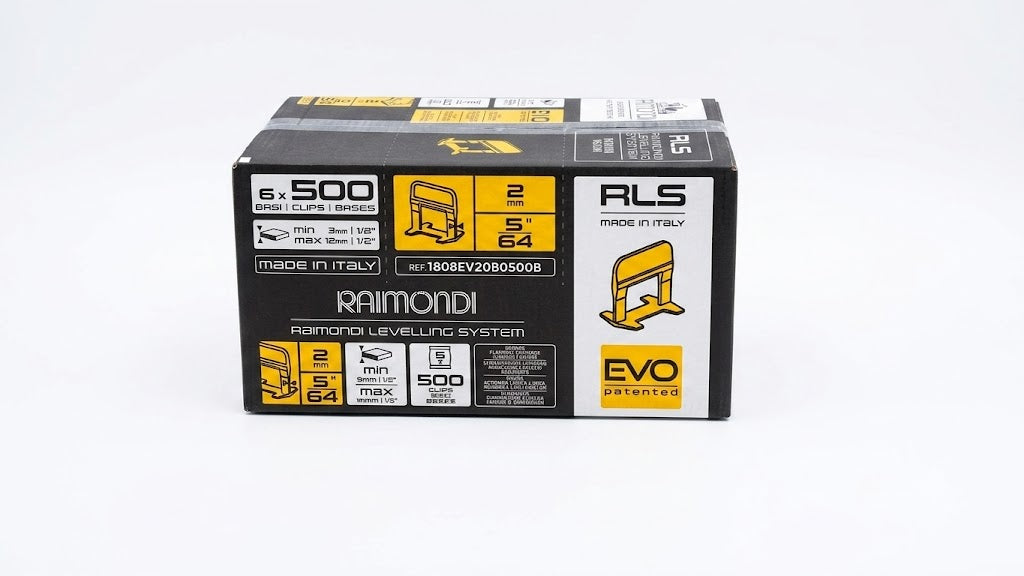 Raimondi Basi RLS EVO 3000 pz – Fuga 2mm, Piastrelle 3–12mm