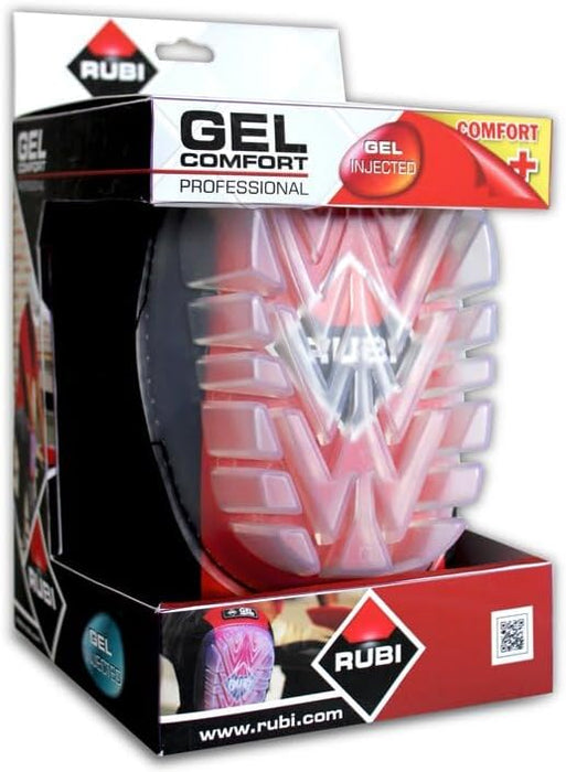 Rubi - Coppia Ginocchiere Gel Comfort per Piastrellisti - Cod. 81998