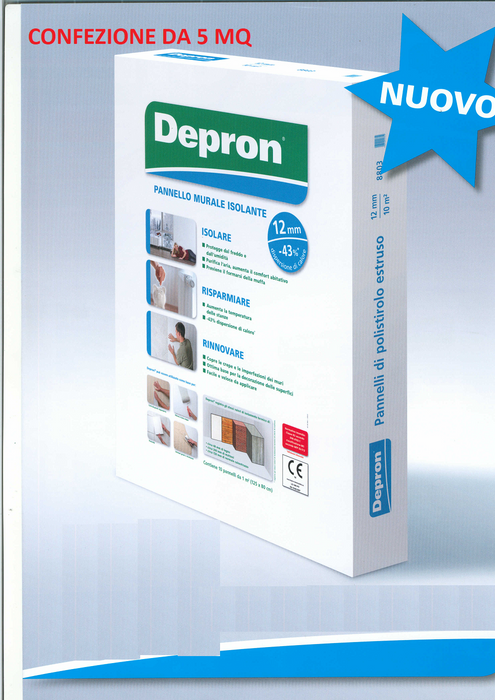Tillmanns - Pannello Isolante Depron 80 x 125 cm