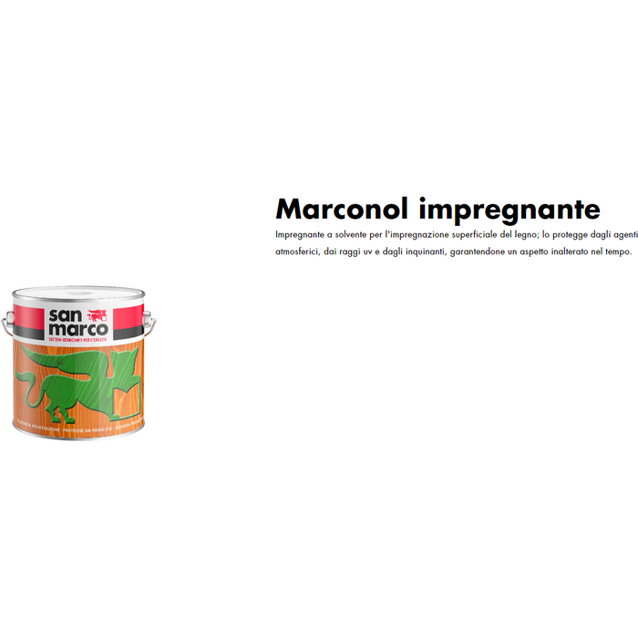 San Marco - Marconol impregnante per legno a solvente lt.1