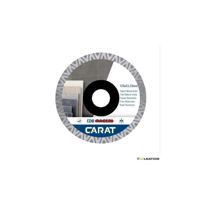 Carat - Disco diamantato CDB Racer Ø 125 mm - Precisione e resistenza