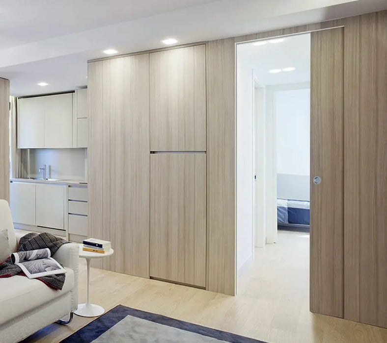 Eclisse - Controtelaio Syntesis intonaco (filo muro) 60/70/80/90x210 sp.108 per porta a scomparsa