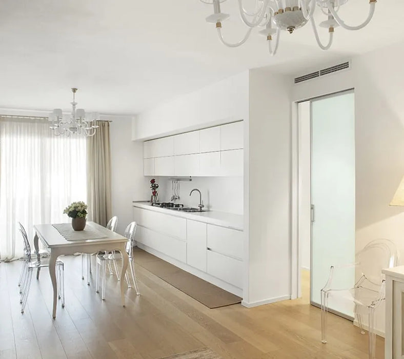 Eclisse - Controtelaio Syntesis intonaco (filo muro) 60/70/80/90x210 sp.108 per porta a scomparsa