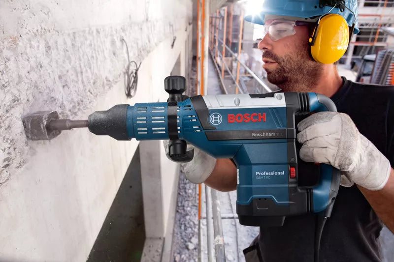 Bosch - Martello demolitore GSH 7 VC con attacco SDS MAX