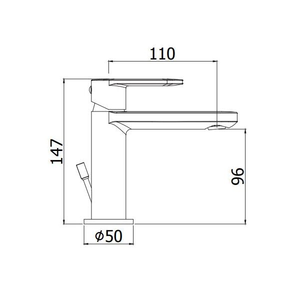 Paffoni - Miscelatore Lavabo Candy CA075H CR