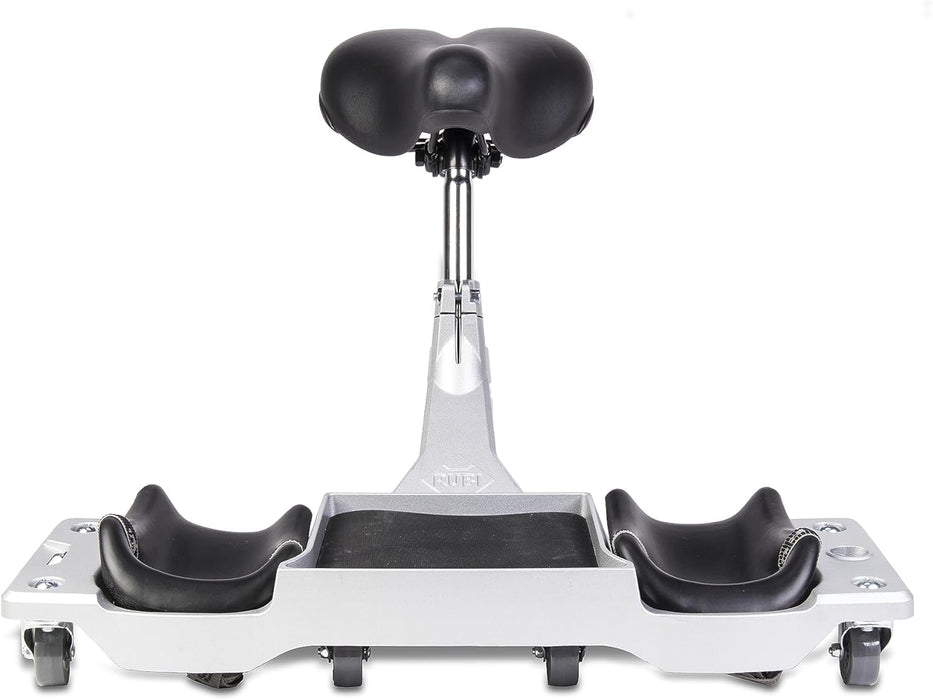 Rubi - Seduta ergonomica regolabile SR-1 con rotelle per lavori vari