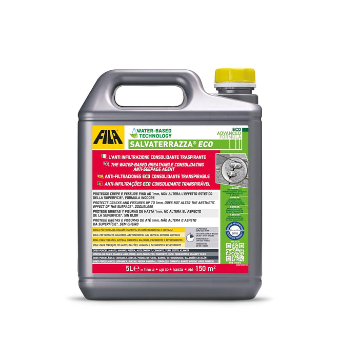 Fila - Salvaterrazza Eco, Impermeabilizzante trasparente consolidante traspirante