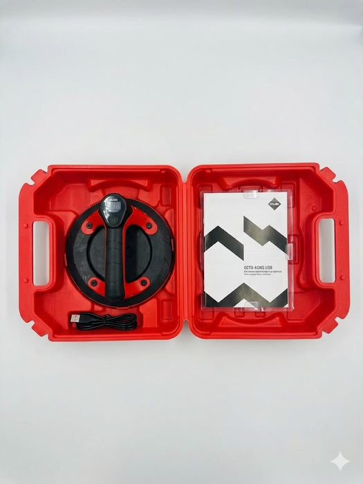 Rubi - Ventosa professionale a batteria d.220 OCTO-KONG USB