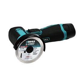 Bihui AGMN76 - Mini Smerigliatrice Angolare a Batteria - Disco Diamantato ø 76 mm