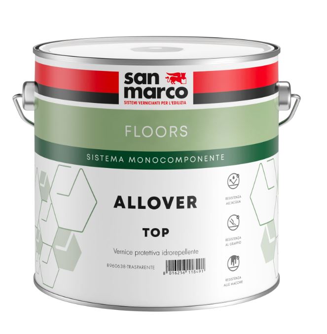 San Marco - Allover top lt.1 vernice protettiva idrorepellente trasparente semi-opaca