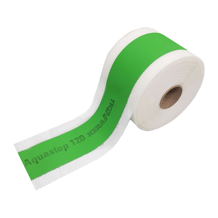 Kerakoll - Aquastop 120 – Nastro impermeabile elastico per giunti e perimetri (rotolo da 50 m)