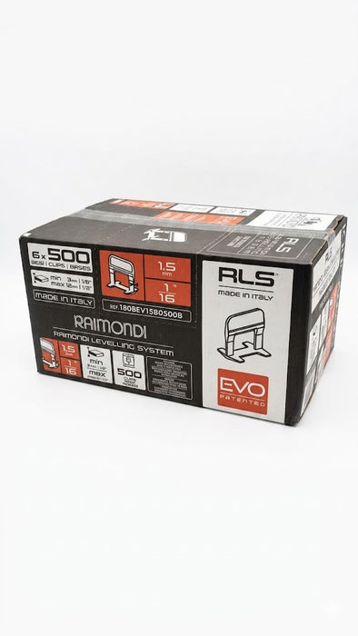 Raimondi - 2200 HD Bases for 1.5 mm joints and for tile thicknesses from 3 to 12 mm Leveling System RLS