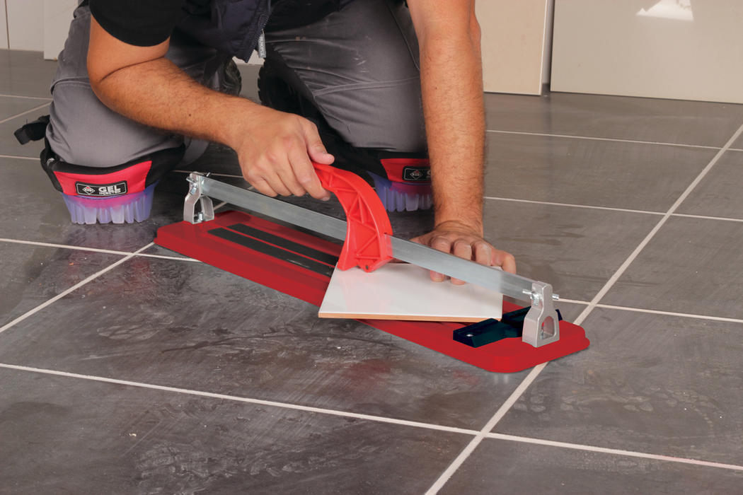 Rubi - Tagliapiastrelle manuale, non professionale, per lavori occasionali "Basic 60" con fermo laterale