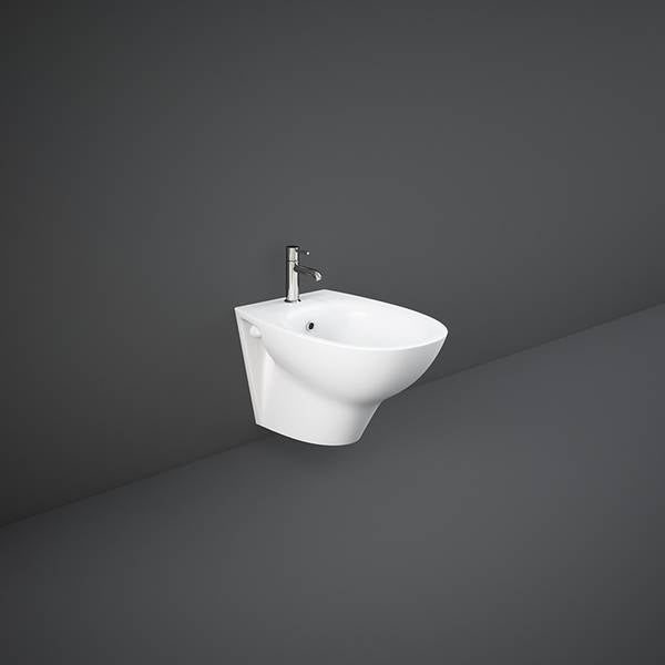 Rak - Bidet sospeso bianco alpino serie Morning (senza miscelatore)