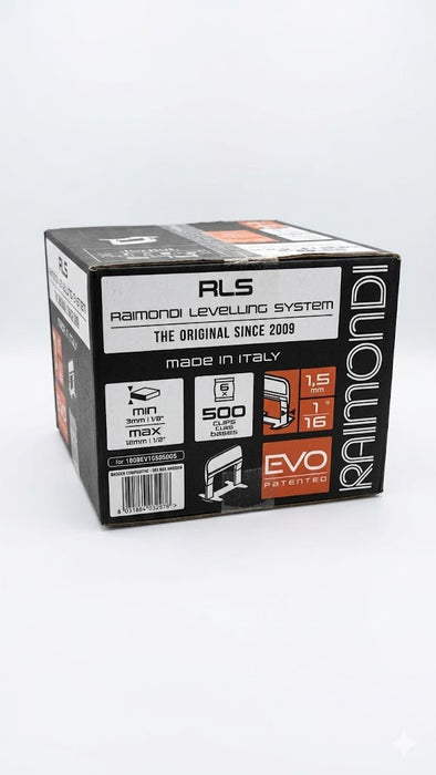 Raimondi - 2200 HD Bases for 1.5 mm joints and for tile thicknesses from 3 to 12 mm Leveling System RLS