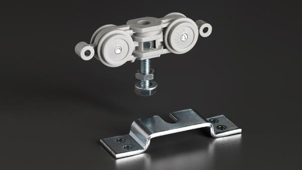 Eclisse - Controtelaio Unico intonaco 60/70/80/90/100x210 sp.125 per porta a scomparsa