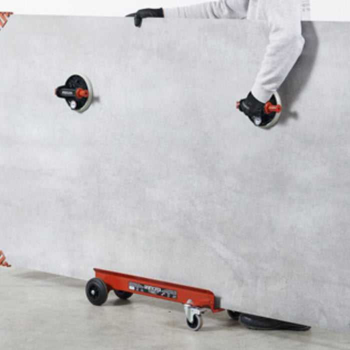 Carrello Tyrrel MKII Raimondi 4 ruote per trasporto di lastre e piastrelle
