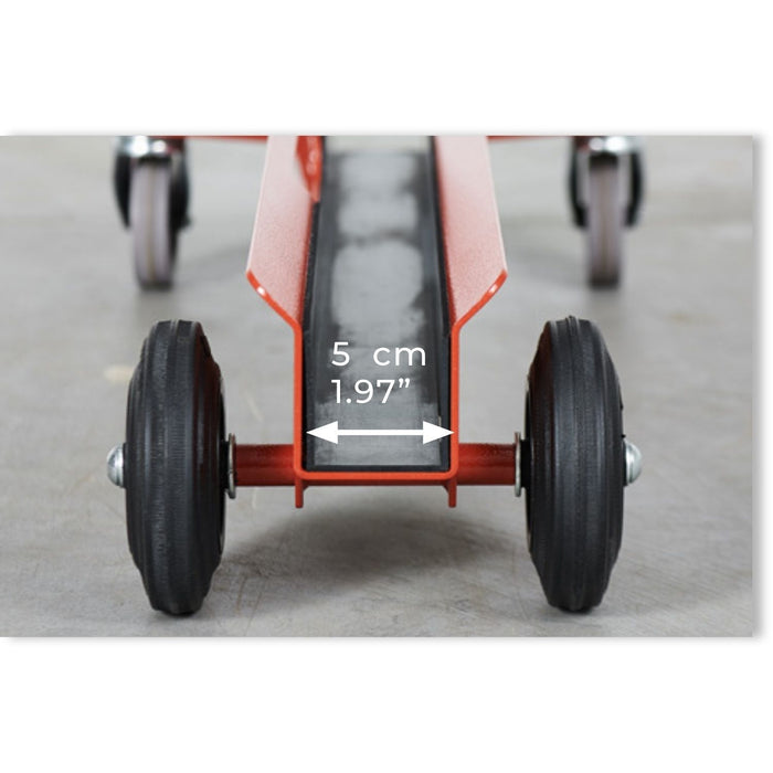 Carrello Tyrrel MKII Raimondi 4 ruote per trasporto di lastre e piastrelle