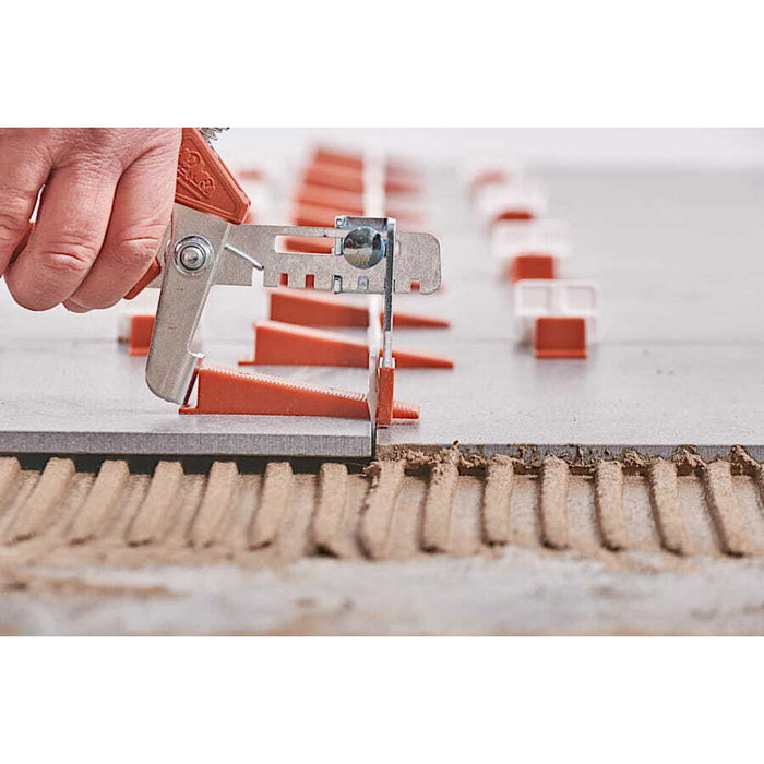 Raimondi - Kit per Posa Piastrelle - 250 Basi, 250 Cunei, Pinza Regolabile