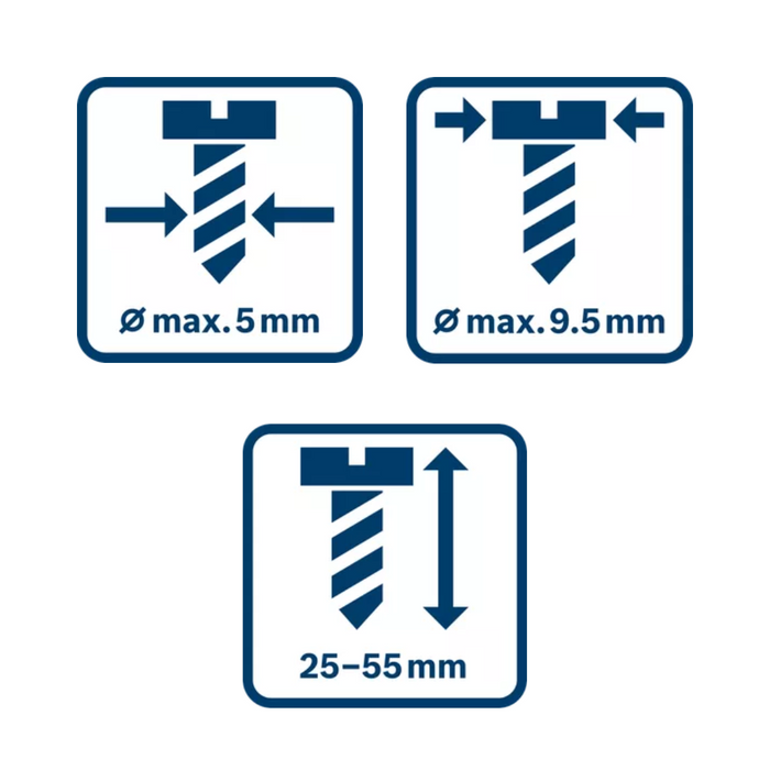 Bosch - caricatore GMA 55 per avvitatore cartongesso - Versatilità professionale