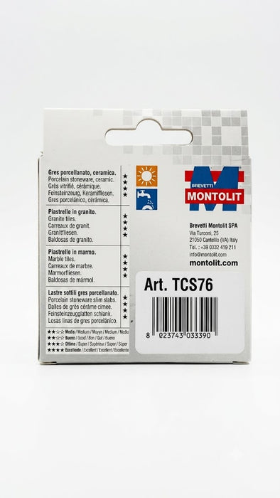 Montolit - Disco diamantato DISCO DIAMANTATO RINFORZATO - TURBO BISTOURY d. 76