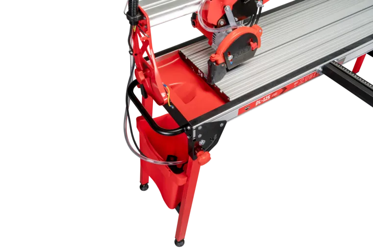 Rubi - Segatrice elettrica DL-125 a testa mobile, potente, leggera e trasportabile