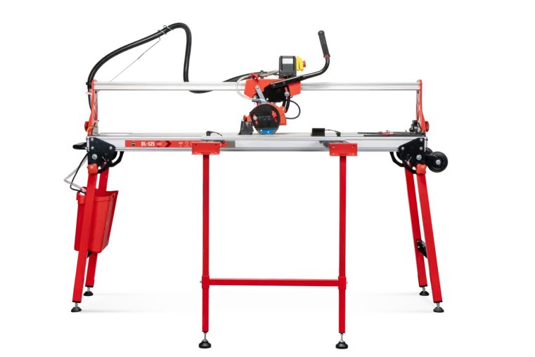 Rubi - Segatrice elettrica DL-125 a testa mobile, potente, leggera e trasportabile
