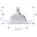 Faretti verniciabili in gesso 12x12
