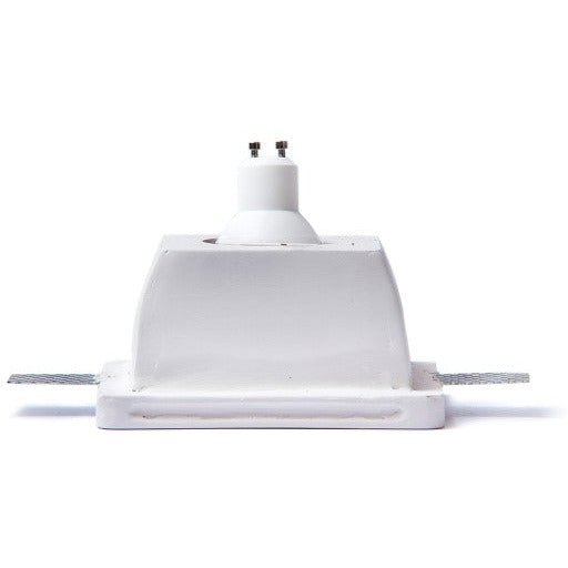 Faretti in gesso con vetrino per controsoffitti