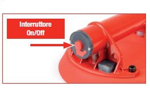 Ventosa a batteria Montolit