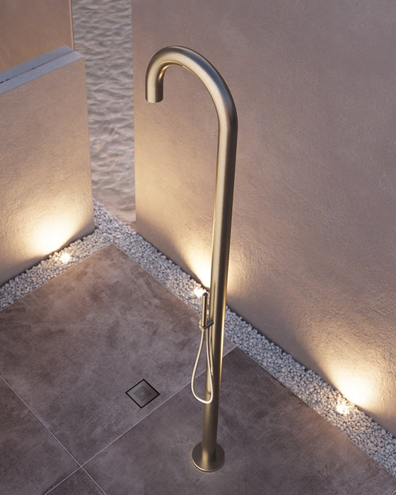 Colonna doccia da esterno in acciaio 316L mod. Glaudia