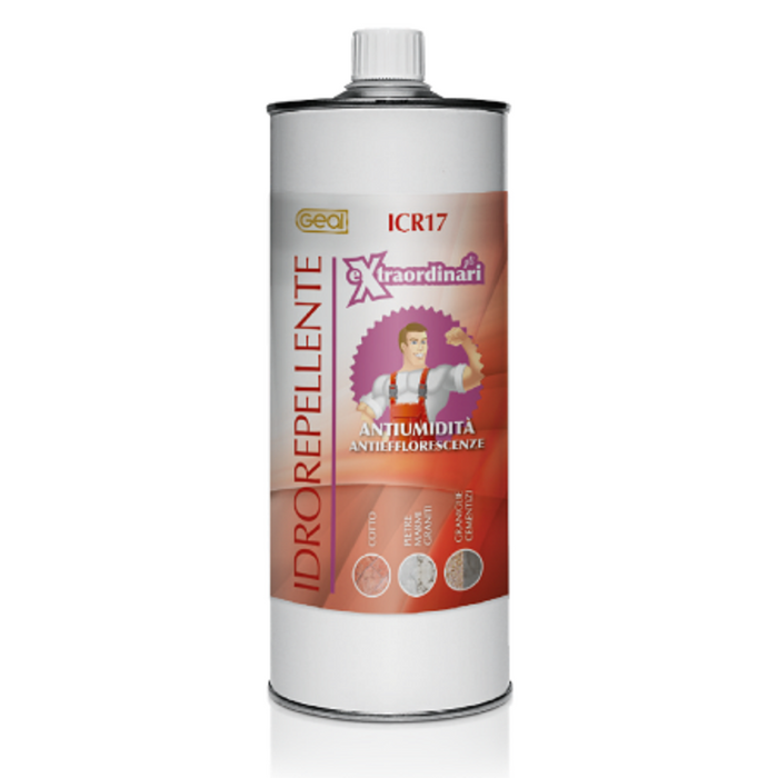 Geal - ICR 17 Idrorepellente antiefflorescenze per cotto, pietre, marmi e cementizi