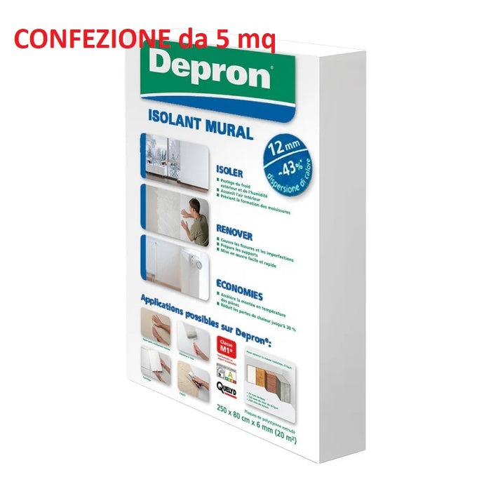 Tillmanns - Pannello Isolante Depron 80 x 125 cm