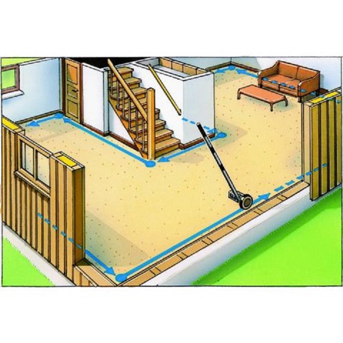 Laserliner - Roll-Pilot S6 Telemetro elettronico a rotella per rettilinei e curve