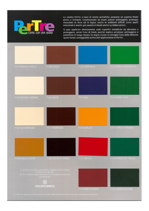 Colorchimica - Pertre Smalto antiruggine Serie 7100