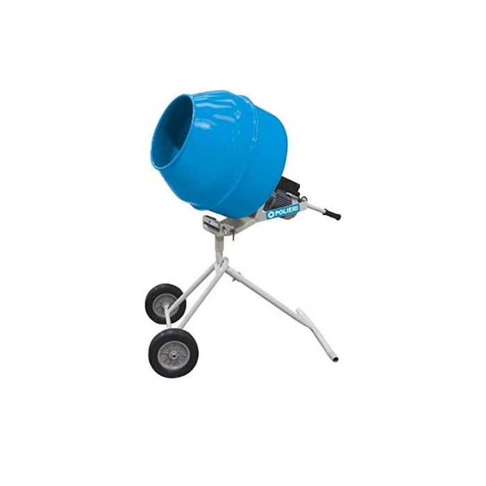 Polieri - Minihobby concrete mixer 100 lt. Mixer for small construction sites and renovations