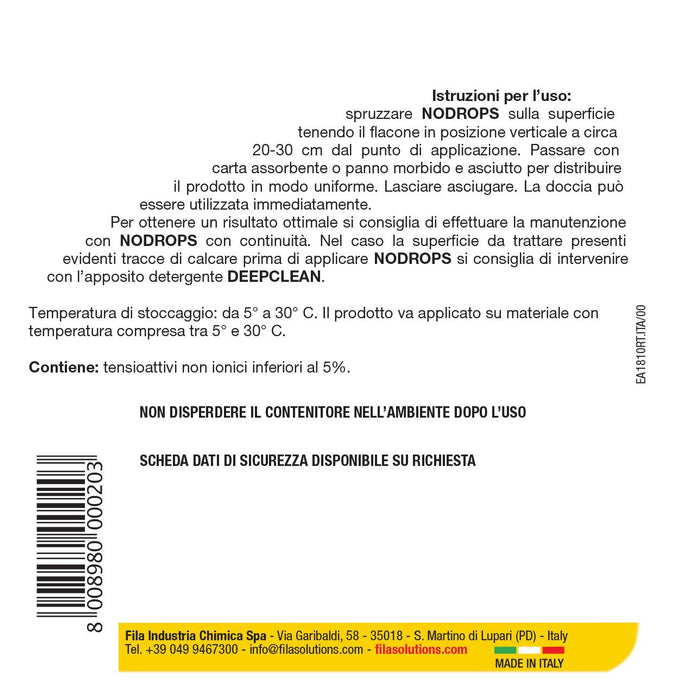 Fila - Nodrops scudo antigoccia ml. 750