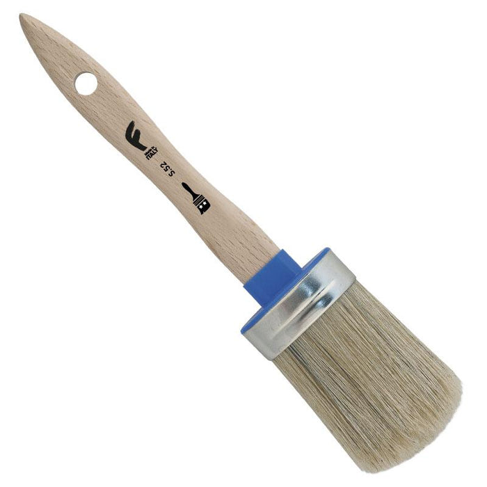 Fiorellini Brushes - Oval Radiator Brush for corners and moldings S.52, 10mm