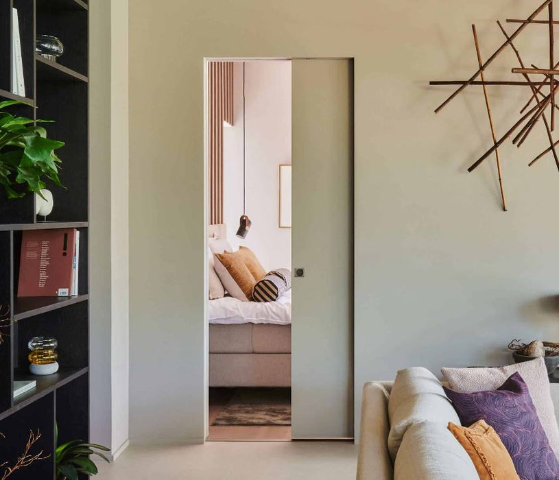 Eclisse - Pannello porta Bianco grezzo c/primer per modello Syntesis scorrevole