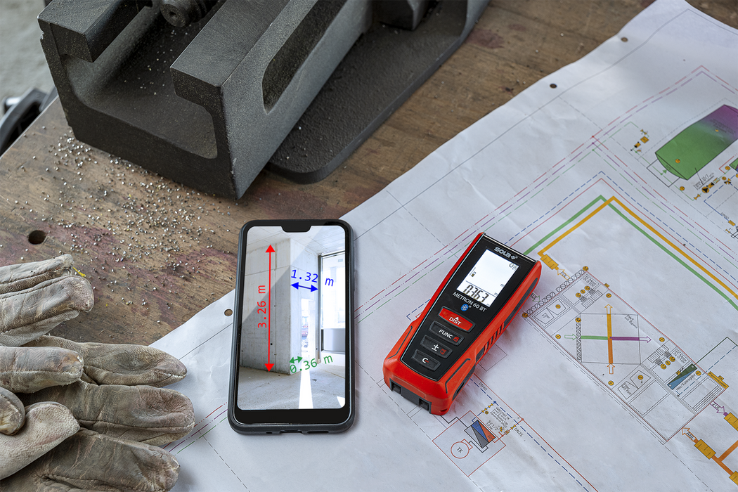 Sola - Misuratore laser di distanza bluetooth METRON BT 60