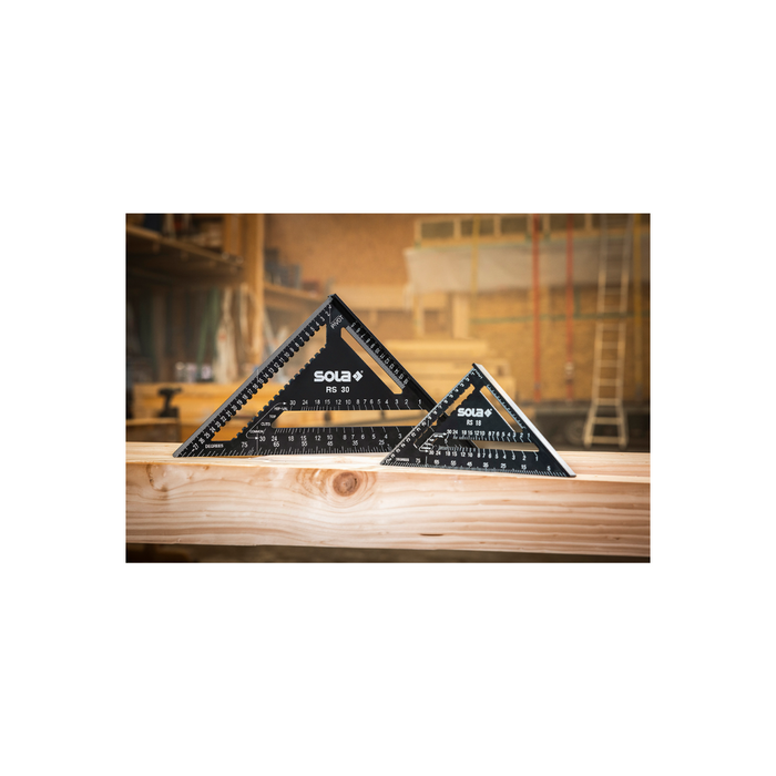 Sola - Squadre per carpentieri RS 18 (18 cm) & RS 30 (30 cm)