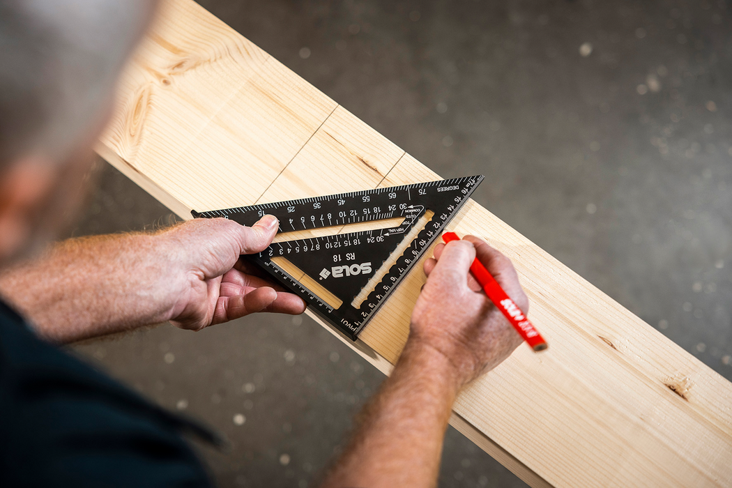 Sola - Squadre per carpentieri RS 18 (18 cm) & RS 30 (30 cm)