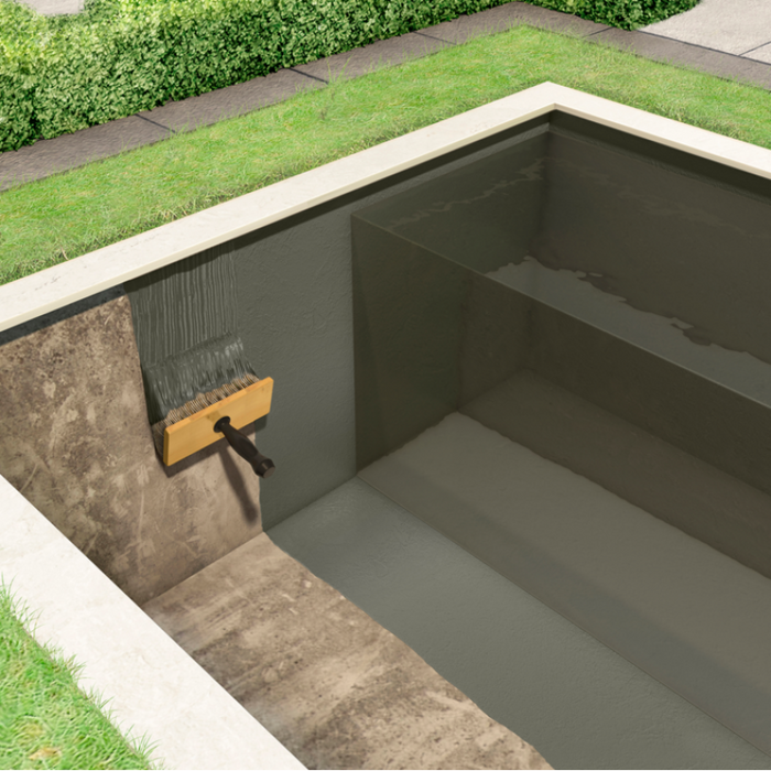 Sika - Sikalastic 1K Malta cementizia fibrorinforzata monocomponente per impermeabilizzazioni flessibili