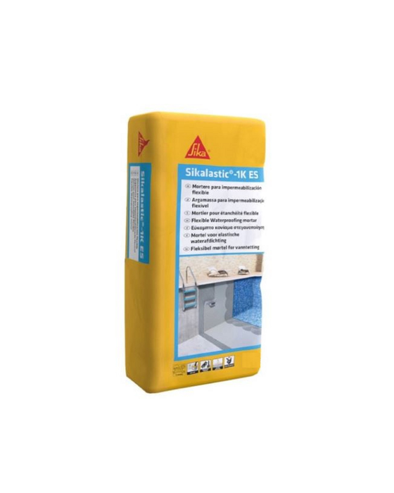Sika - Sikalastic 1K Single-component fibre-reinforced cement mortar for flexible waterproofing and concrete protection