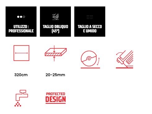 Rubi - Kit segatrice elettrica TC-125 G2 accessorio per Slim Cutter G2