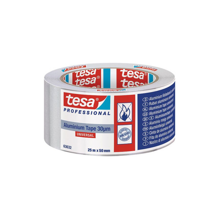 Tesa - Nastro alluminio universal 50mm x 25mt 63632